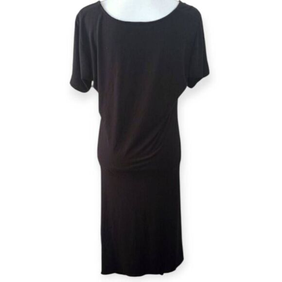 SERENA WILLIAMS BLACK SHARK BITE MAXI DRESS SZ.XS EUC. - Picture 5 of 6